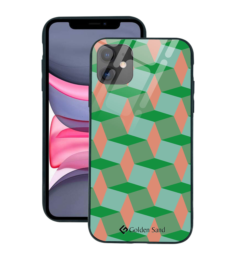 Apple iPhone 11 Designer Case Tempered Glass Series