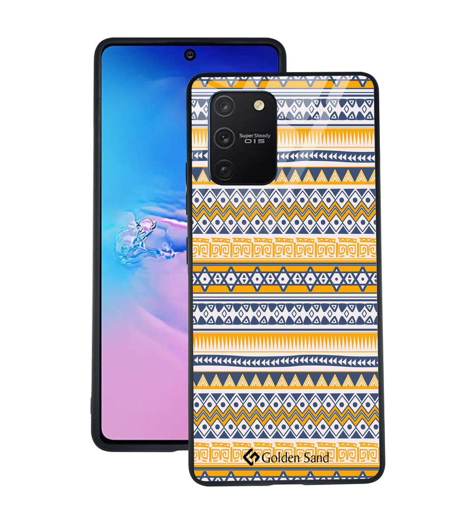 Samsung Galaxy S10 Lite Designer Case Tempered Glass Series