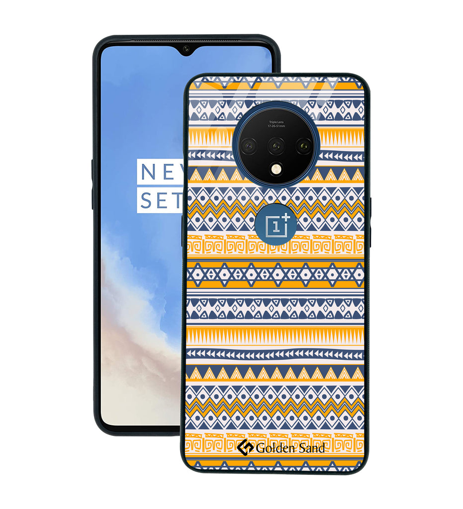 OnePlus 7T Designer Case Tempered Glass Series