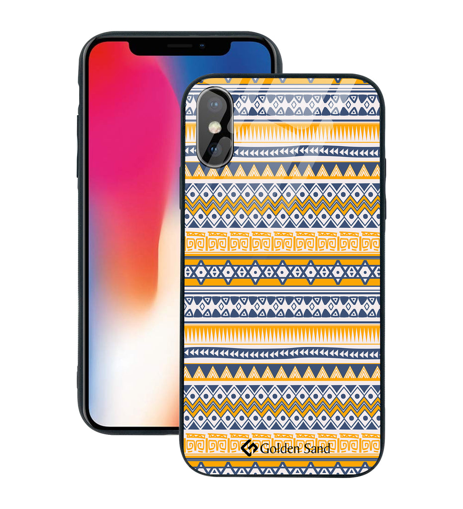 Apple iPhone X, XS Designer Case Tempered Glass Series