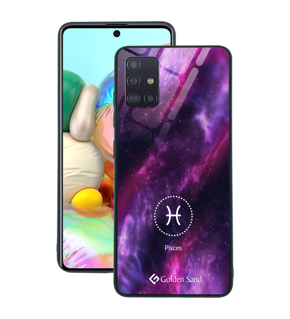 Samsung Galaxy A71 Designer Case Tempered Glass Series