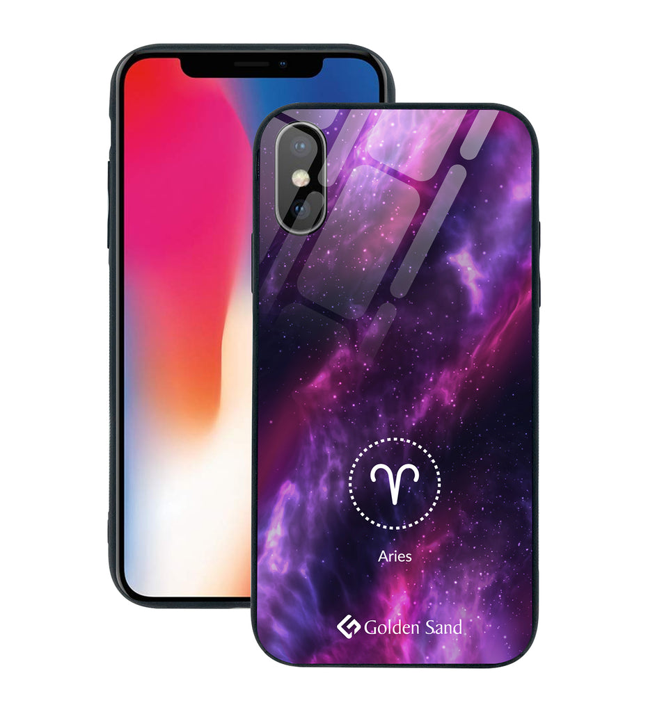 Apple iPhone X, XS Designer Case Tempered Glass Series