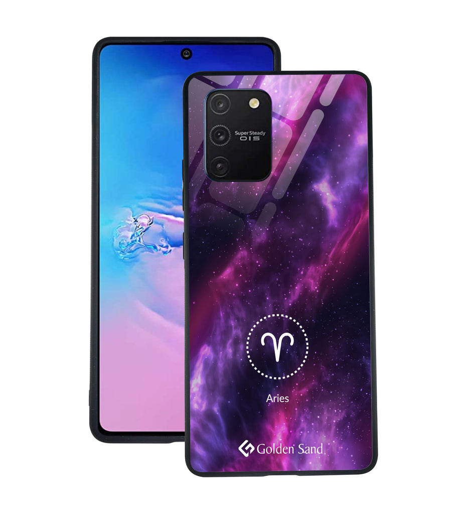 Samsung Galaxy S10 Lite Designer Case Tempered Glass Series