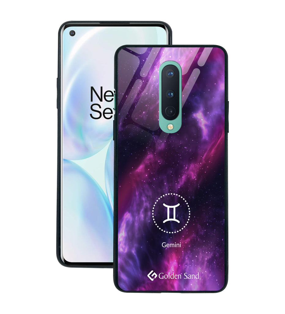 OnePlus 8 Designer Case Tempered Glass Series