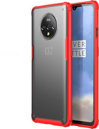 OnePlus 7T, 6.55 inch Rugged Frosted Back Cover