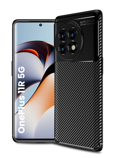 OnePlus 11R 5G (6.74 inch) Back Cover | Aramid Fiber Series, Black