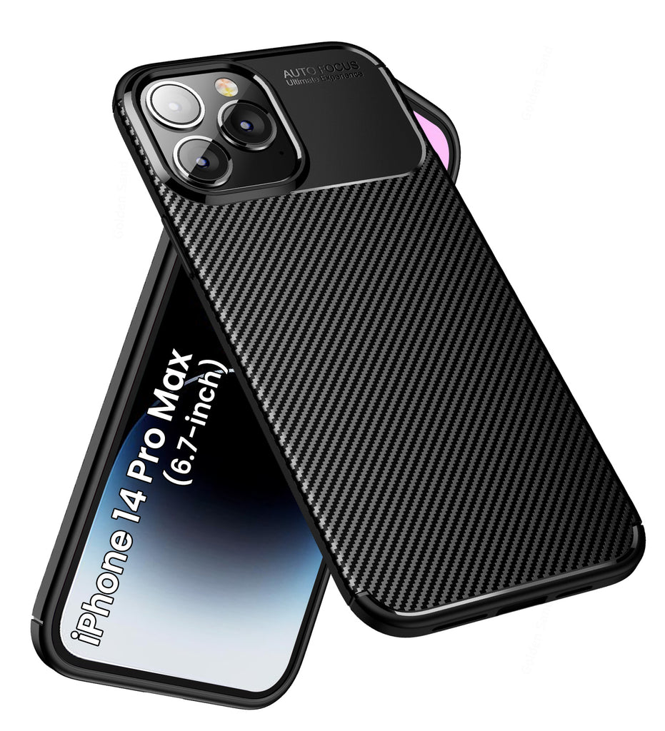 Apple iPhone 14 Pro Max (6.7 inch) Back Cover | Aramid Fiber Series, Black
