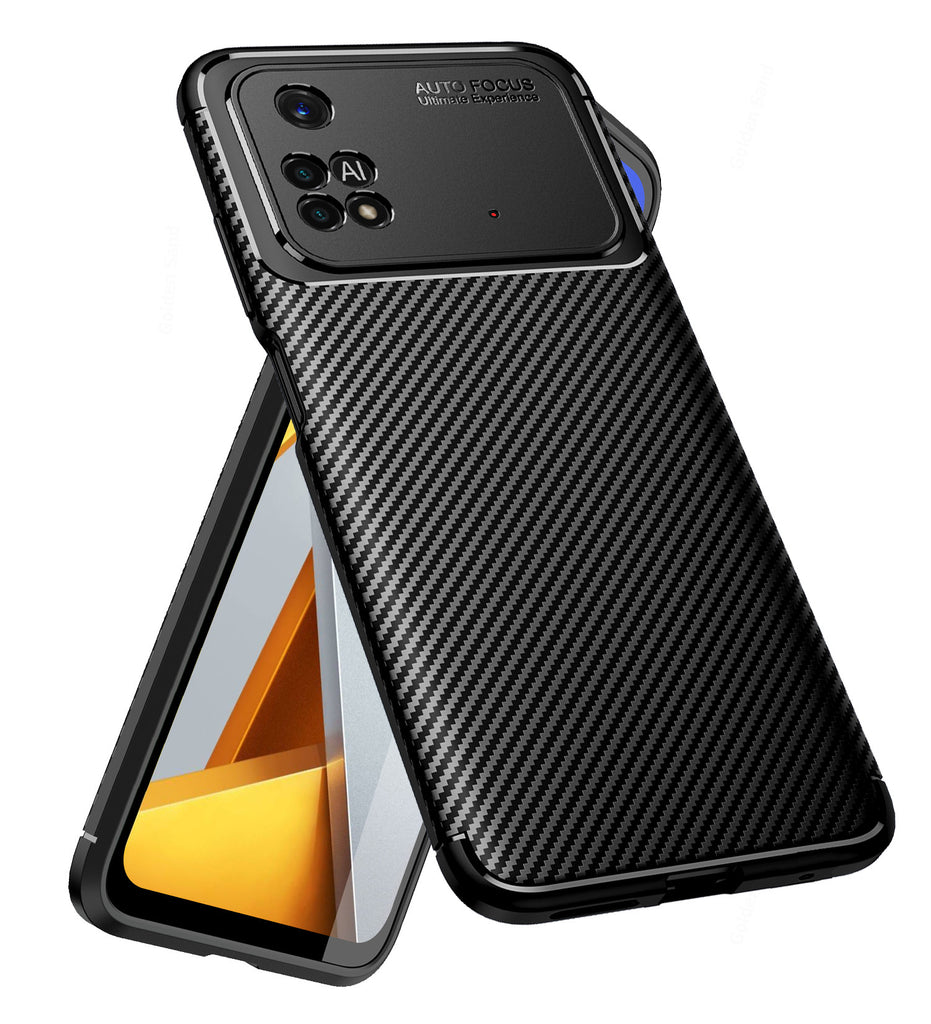POCO M4 Pro 4G (6.43 inch) Back Cover | Aramid Fiber Series, Black