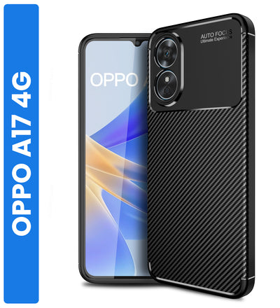 OPPO A17 4G (6.56 inch) Back Cover | Aramid Fiber Series, Black