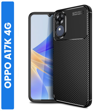 OPPO A17 4G (6.56 inch) Back Cover | Aramid Fiber Series, Black