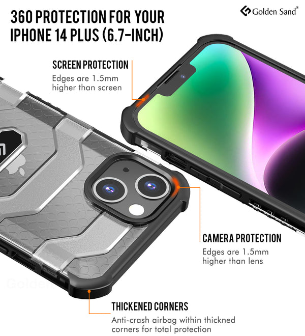 Apple iPhone 14 Plus (6.7 inch) Back Cover | Explorer Series, Space Black