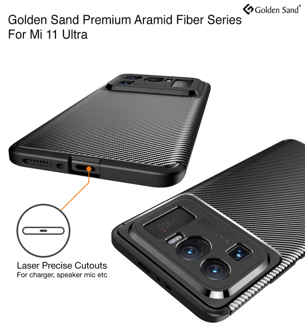 Xiaomi Mi 11 Ultra (6.81 inch) Back Cover | Aramid Fiber Series, Black