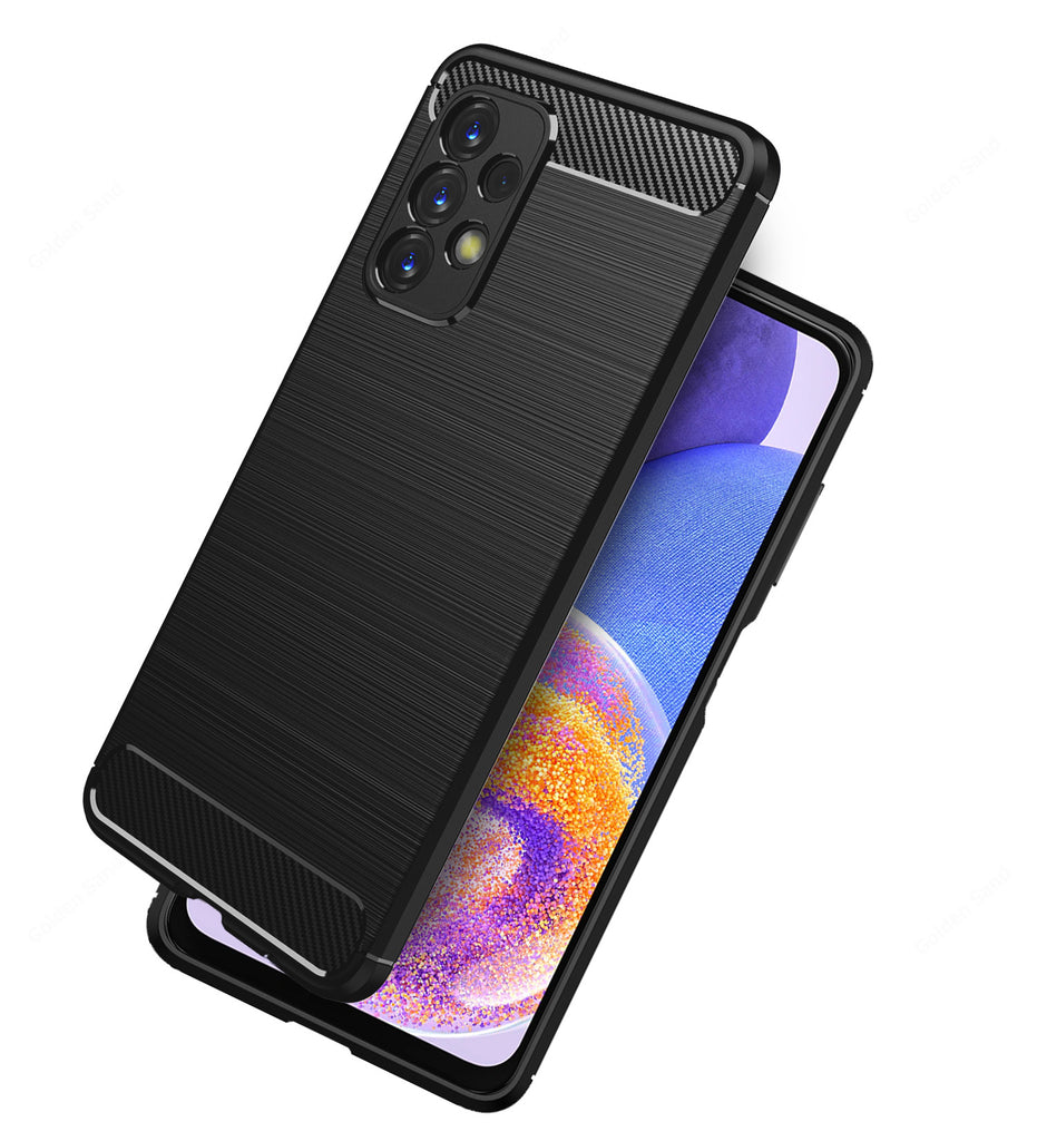 Samsung Galaxy A23 4G, 6.6 inch Carbon Fibre Back Cover