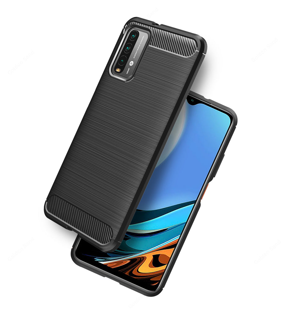 Redmi 9 Power, Xiaomi Poco M3 Carbon Fibre Back Cover
