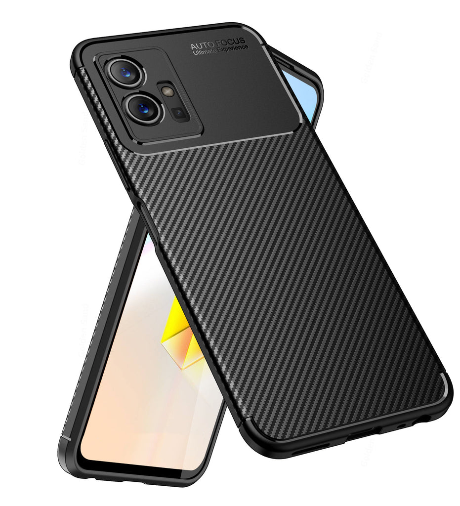 Vivo t1 5G, Vivo Y75 5G, Vivo Y55 5G, iQOO Z6 5G, 6.58 inch Aramid Texture Back Cover