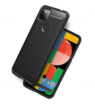 Google Pixel 5a 5G, 6.34 inch Carbon Fibre Back Cover