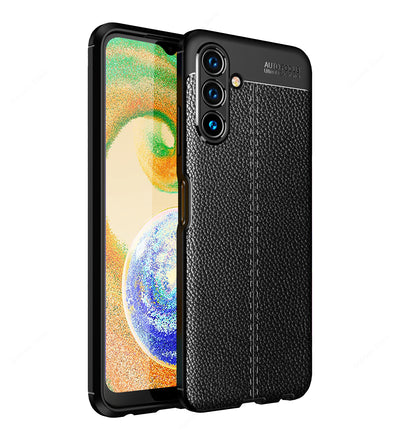 Samsung Galaxy A04s, 6.5 inch Leather Texture Back Cover