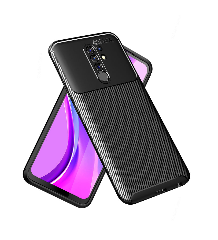 Redmi 9 Prime, Poco M2, 6.53 inch Aramid Texture Back Cover
