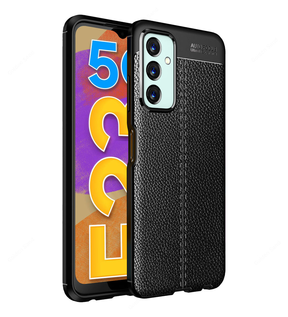Samsung Galaxy F23 5G, 6.6 inch Leather Texture Back Cover