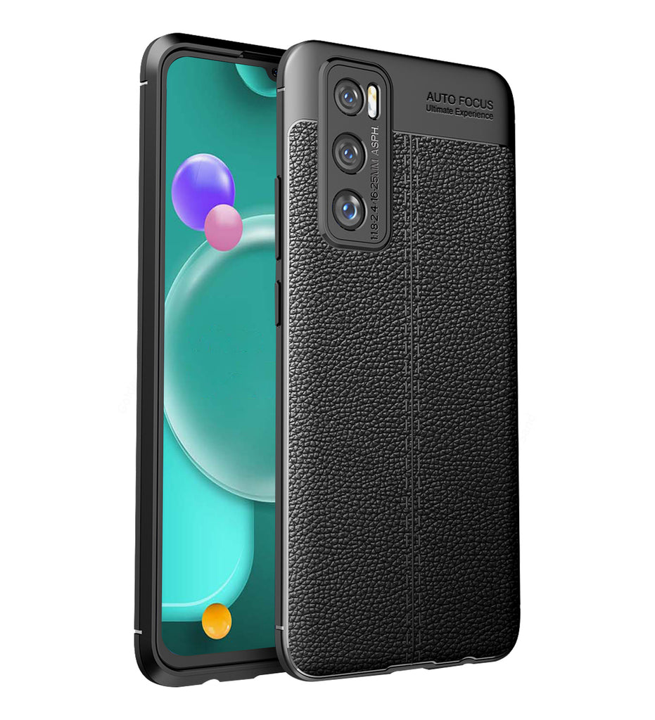 Vivo V20 SE Leather Texture Back Cover