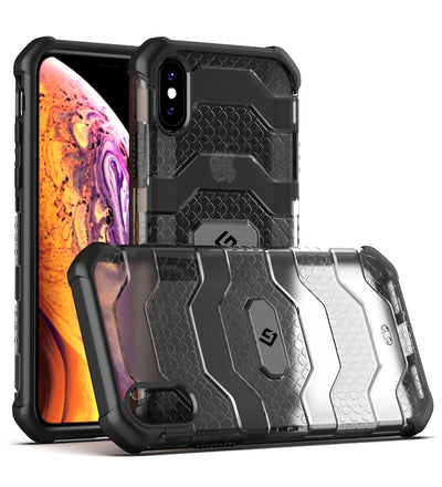 Apple iPhone X, XS (5.8 inch) Back Cover | Explorer Series, Space Black