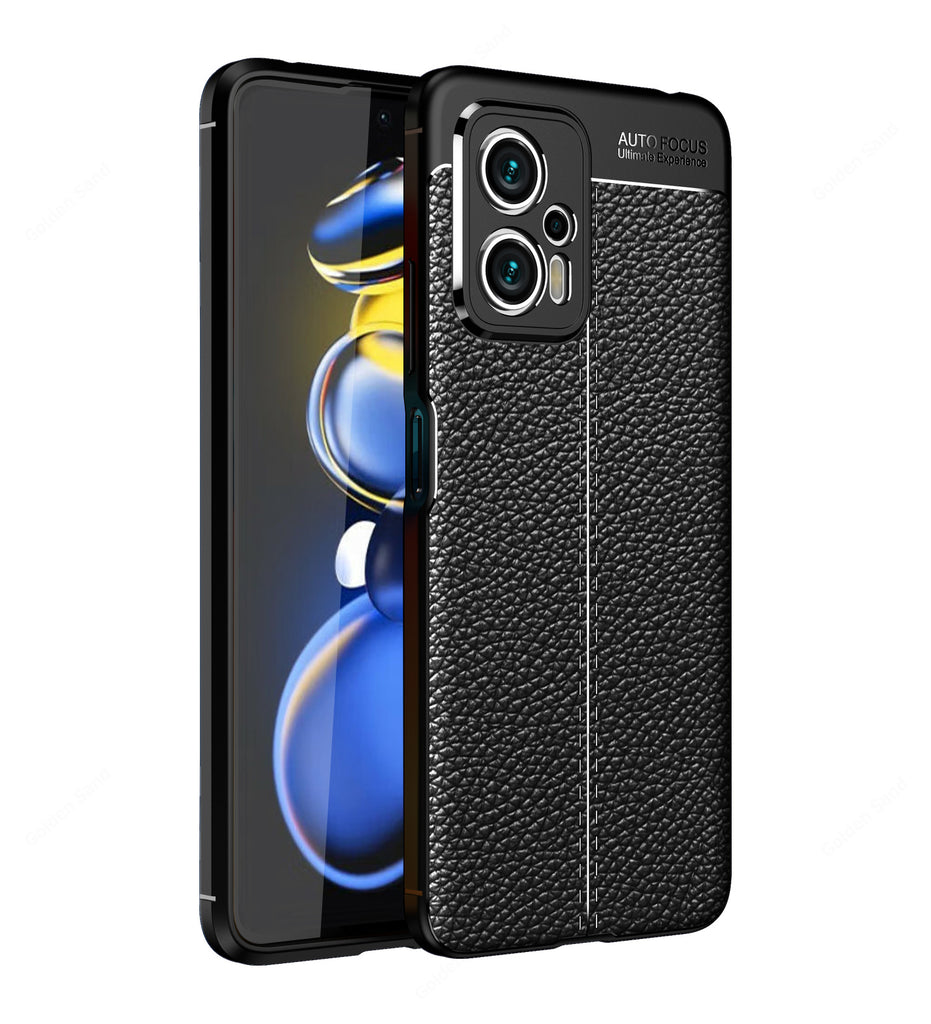 Redmi K50i, 6.6 inch Leather Texture Back Cover