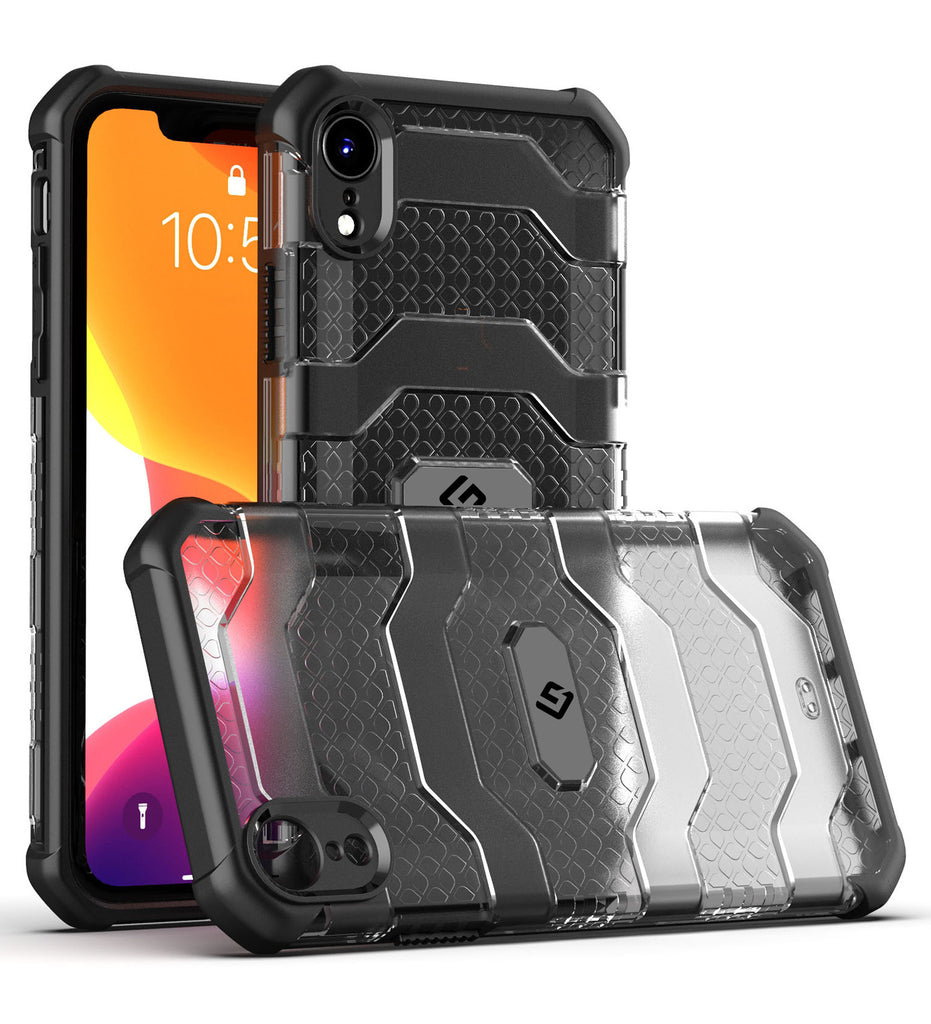 Apple iPhone XR (6.1 inch) Back Cover | Explorer Series, Space Black