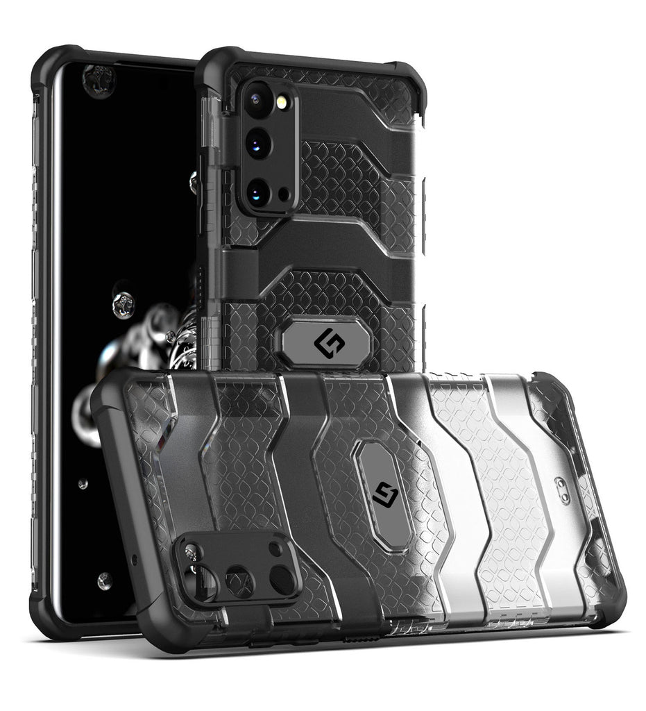 Explorer Series [Certified Military Grade Protection] Back Cover for Samsung Galaxy S20 (6.2 inch), Space Black