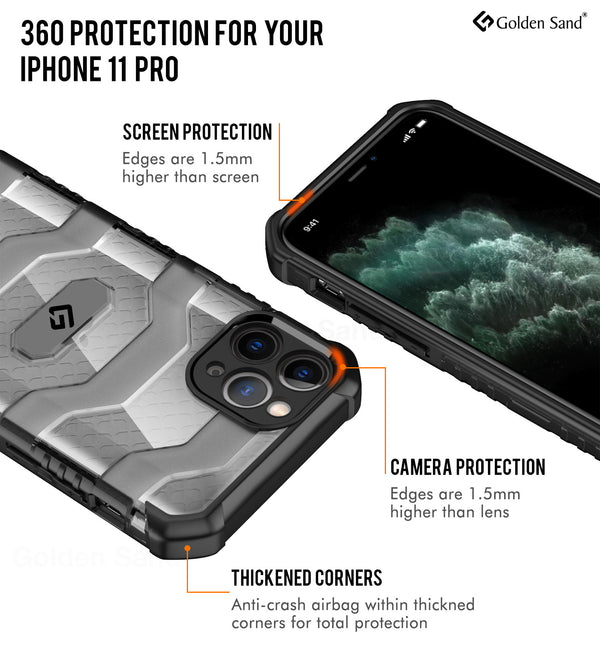 Apple iPhone 11 Pro  Back Cover | Explorer Series, Space Black