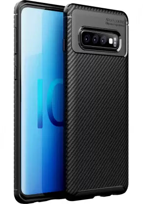 Samsung Galaxy S10 (6.1 inch) Back Cover | Aramid Fiber Series, Black