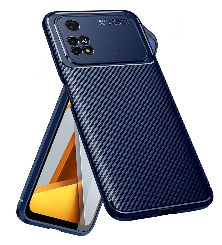 POCO M4 Pro 4G (6.43 inch) Back Cover | Aramid Fiber Series, Blue