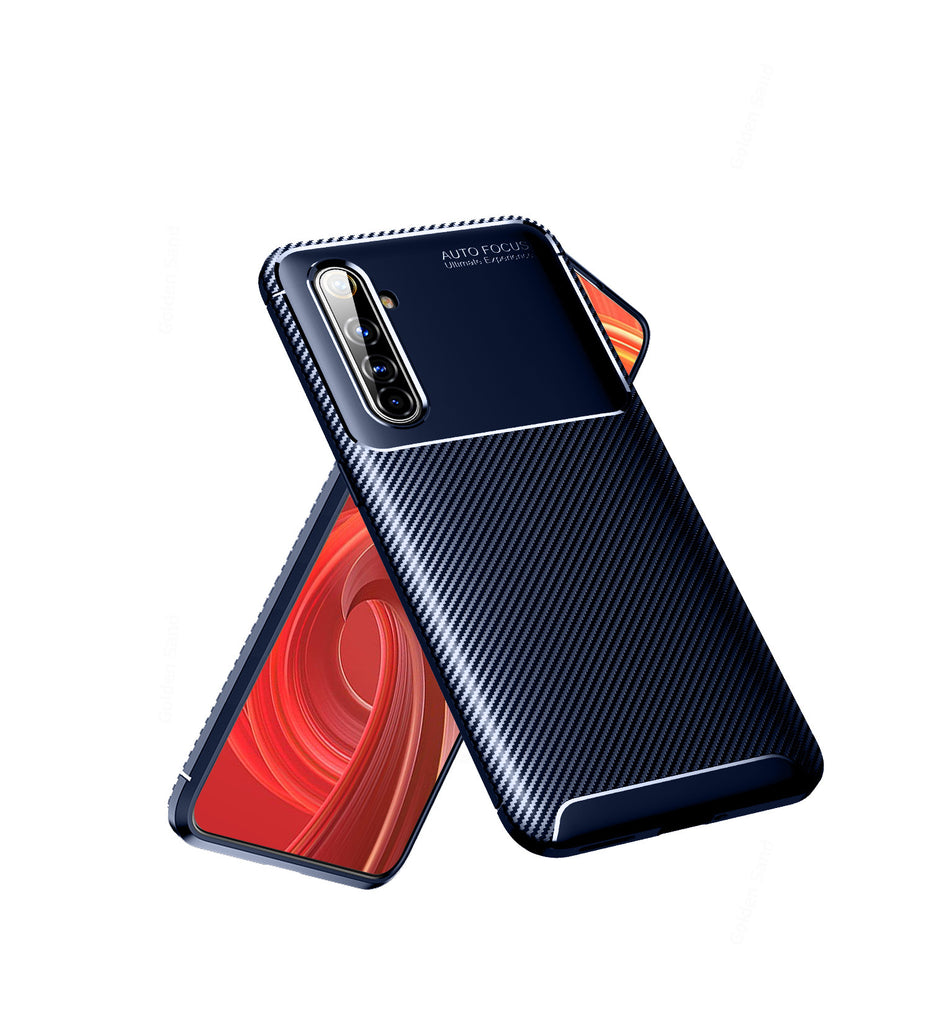 Realme X50 Pro () Back Cover | Aramid Fiber Series, Blue