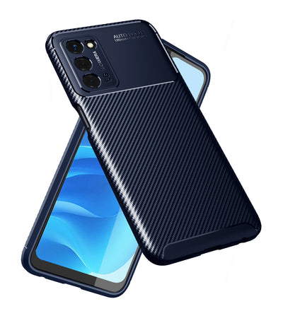 Oppo A53s 5G (6.52 inch) Back Cover | Aramid Fiber Series, Blue