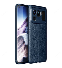 Vegan Leather- Blue