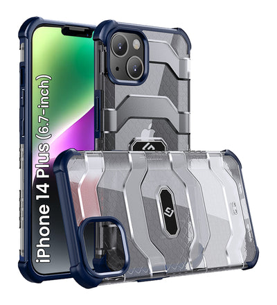 Apple iPhone 14 Plus (6.7 inch) Back Cover | Explorer Series, Deep Blue