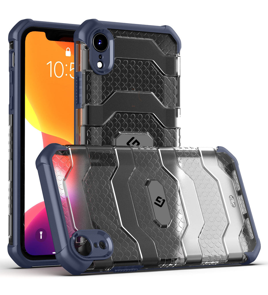 Apple iPhone XR (6.1 inch) Back Cover | Explorer Series, Deep Blue