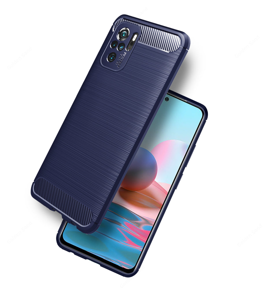 Xiaomi Redmi Note 10, 6.43 inch Carbon Fibre Back Cover