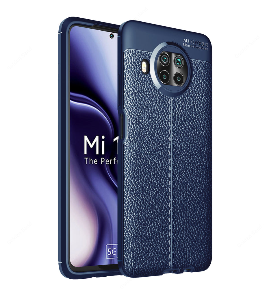 Mi 10i 5G, 6.67 inch Leather Texture Back Cover