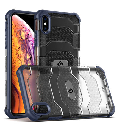 Apple iPhone XS Max  Back Cover | Explorer Series, Deep Blue