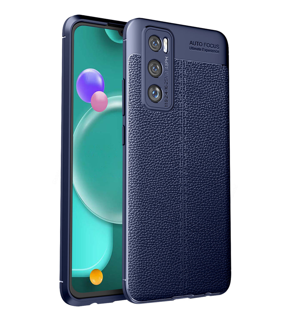 Vivo V20 SE Leather Texture Back Cover