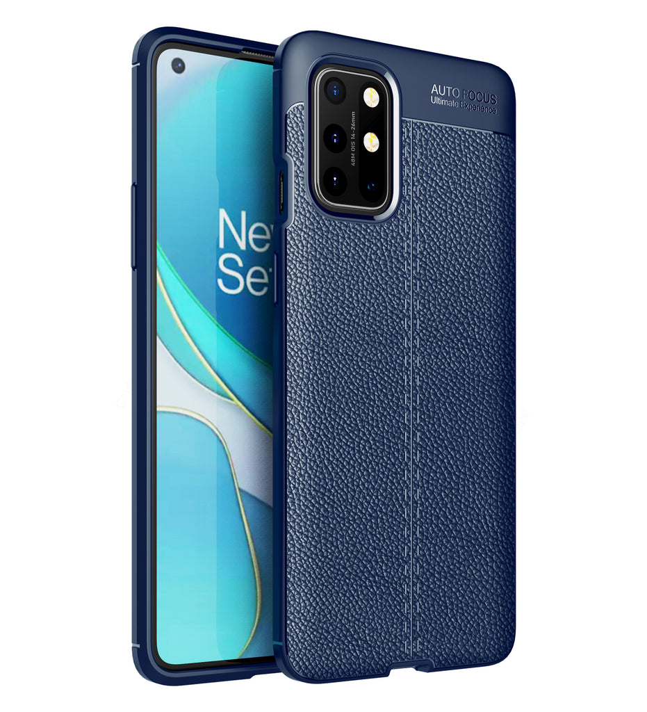 OnePlus 8T Leather Texture Back Cover