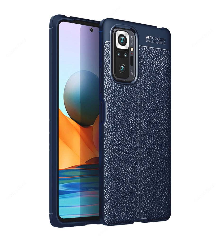 Xiaomi Redmi Note 10 Pro, Xiaomi Redmi Note 10 Pro Max, 6.67 inch Leather Texture Back Cover