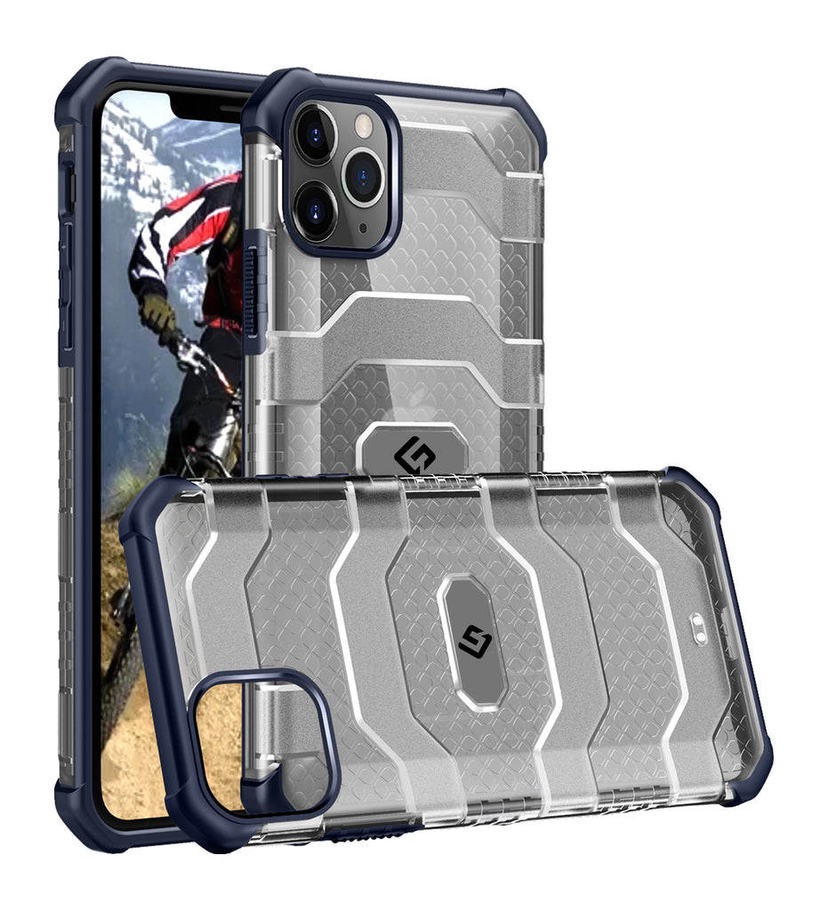 Apple iPhone 12 Pro  Back Cover | Explorer Series, Deep Blue
