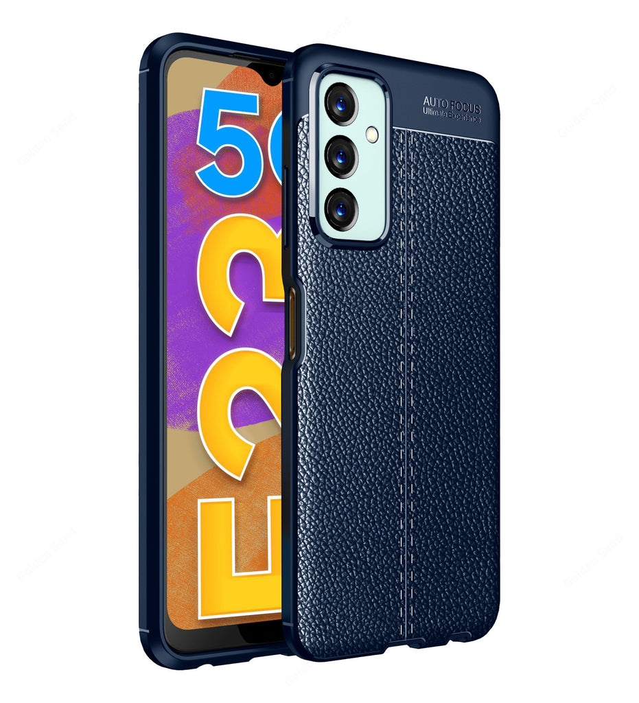 Samsung Galaxy F23 5G, 6.6 inch Leather Texture Back Cover
