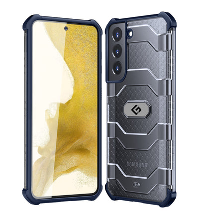 Samsung Galaxy S22+ Plus 5G (6.6 inch) Back Cover | Explorer Series, Deep Blue