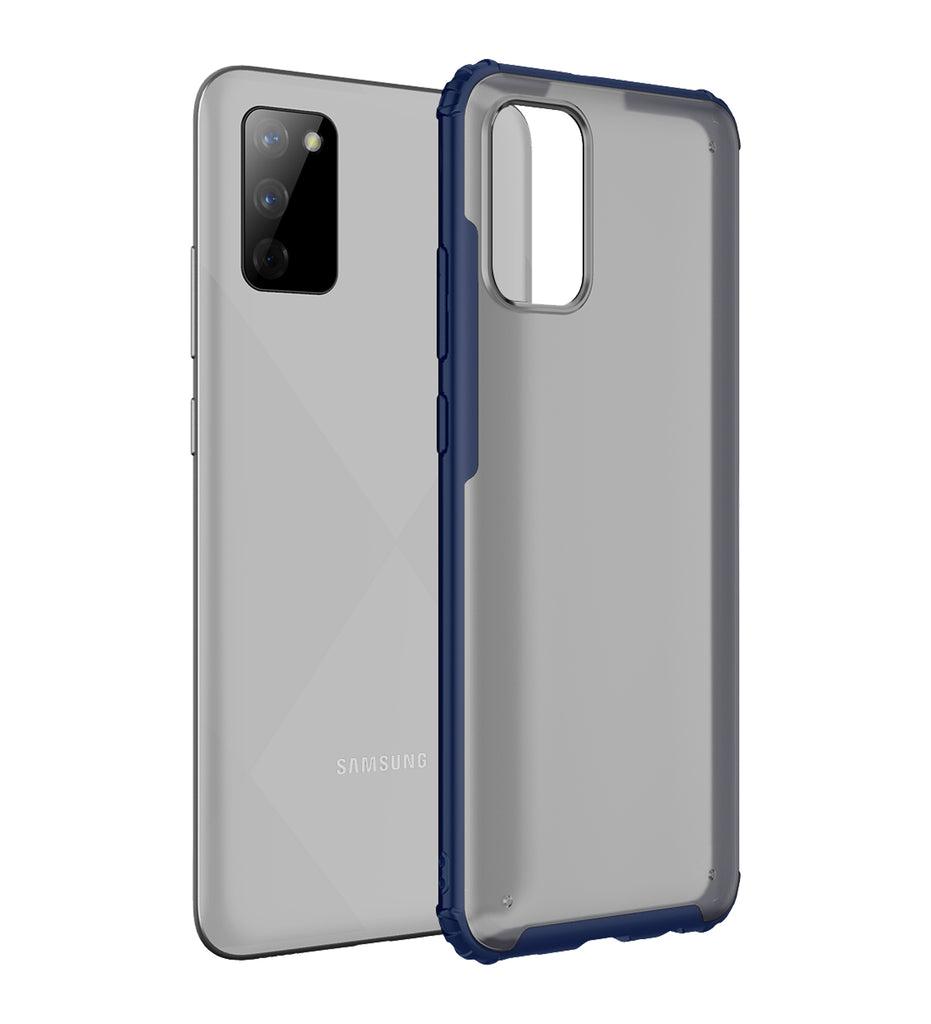 Samsung Galaxy M02s, 6.5 inch Rugged Frosted Back Cover