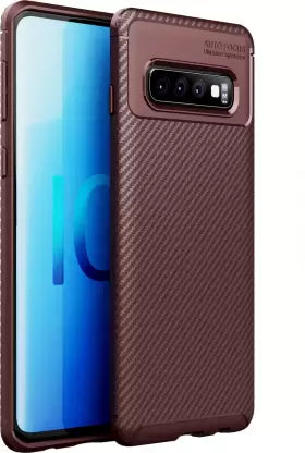 Samsung Galaxy S10 (6.1 inch) Back Cover | Aramid Fiber Series, Brown