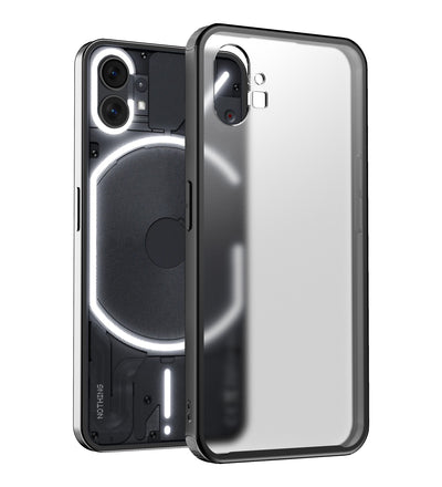 Nothing Phone (1) (6.55 inch) Back Cover | Rugged Frosted Series, Black