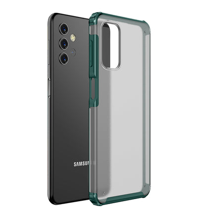 Samsung Galaxy M32 5G (6.5 inch) Back Cover | Rugged Frosted Series, Green
