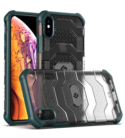 Apple iPhone X, XS (5.8 inch) Back Cover | Explorer Series, Military Green